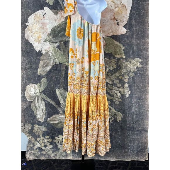 Free People Cote D Azur Maxi Dress Size S - Picture 3 of 9